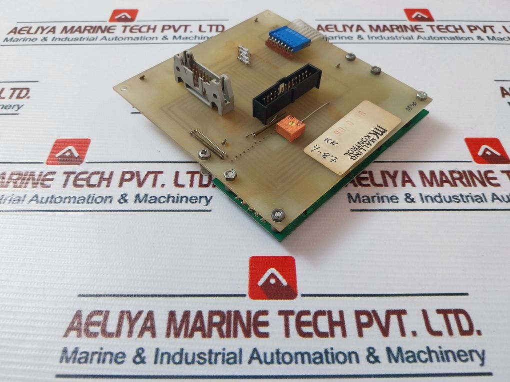 Malling Kontrol 9010 06 Display Button Card 4-87
