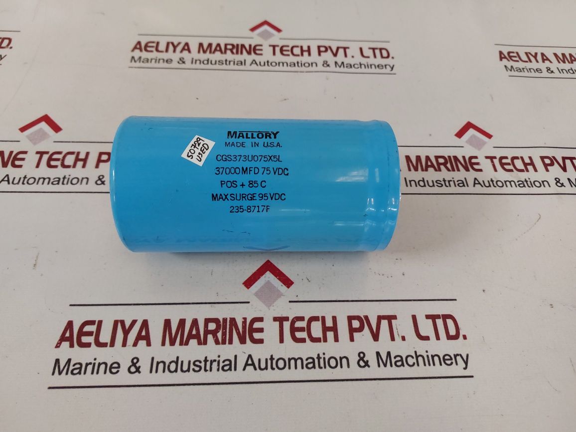 Mallory Cgs373U075X5L Capacitor 75Vdc