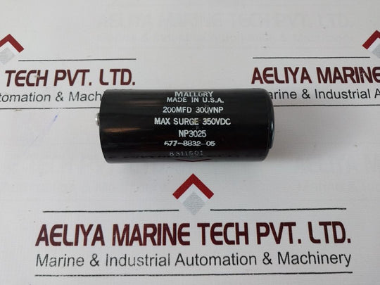 Mallory Np3025 Capacitor