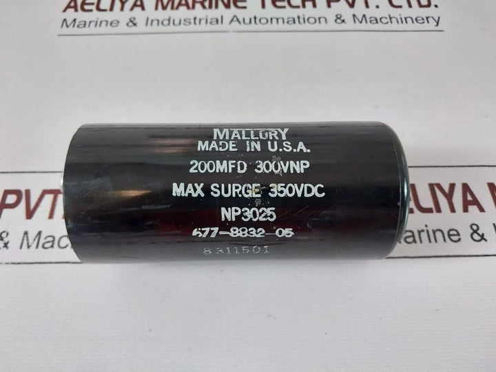 Mallory Np3025 Capacitor