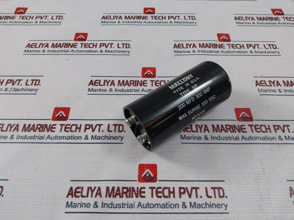 Mallory Np3025 Capacitor 350 Vdc 121-18-064707