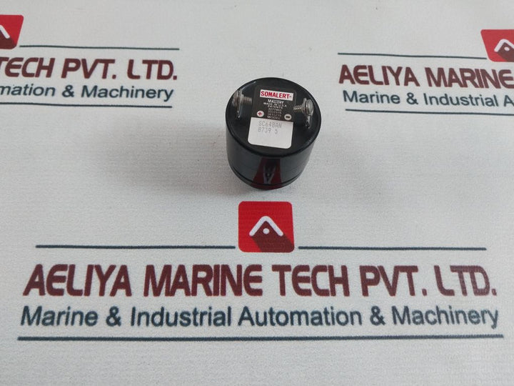 Mallory Sc648An Buzzer Panel Mount Alarm Continuous
