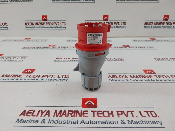 Malmbergs M015 Power Plug 16A-6H Ip44
