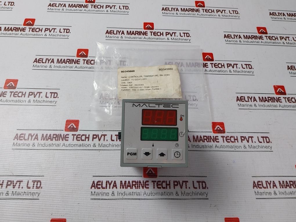 Maltec Inv20301 Temperature Controller 75-250 Vac
