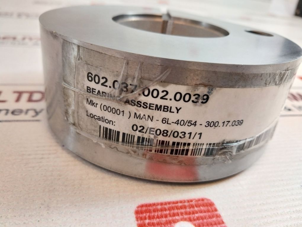 Man 6L-40/54-300.17.039 Bearing Assembly 463
