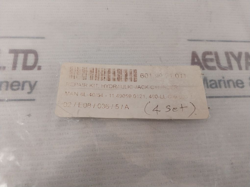 Man 490-ll-009 Hydraulic Jack Cylinder Repair Kit