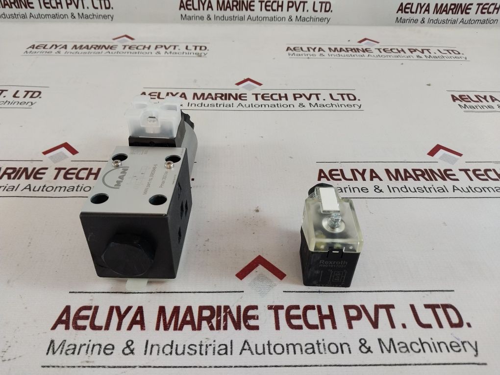 Man 5982848-6 Solenoid Valve With Rexroth R901017027 Plug Connector