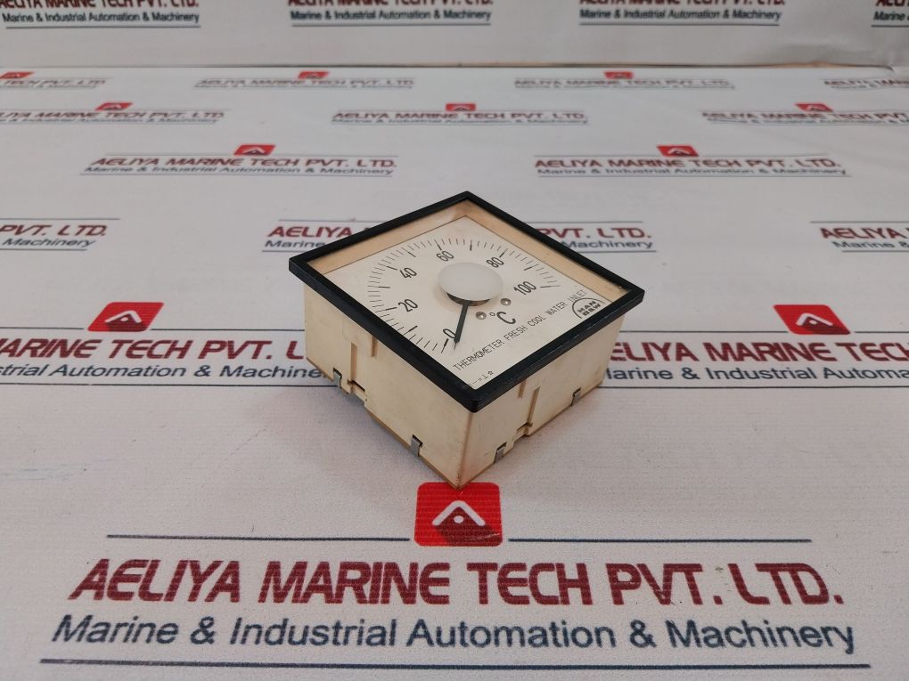 Man B&W 0-100°C Thermometer Fresh Cool Water Inlet