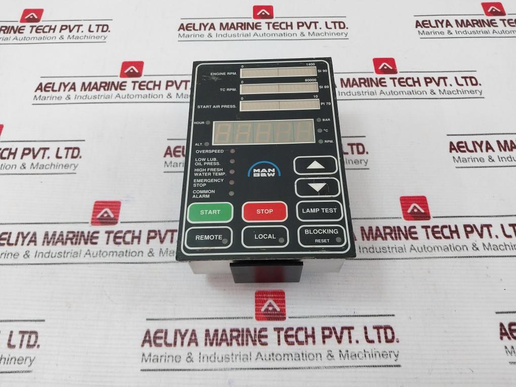 Man B&W 0150-b Controller Indicator
