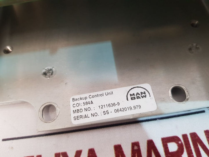 Man B&W 0250-020 Backup Control Unit