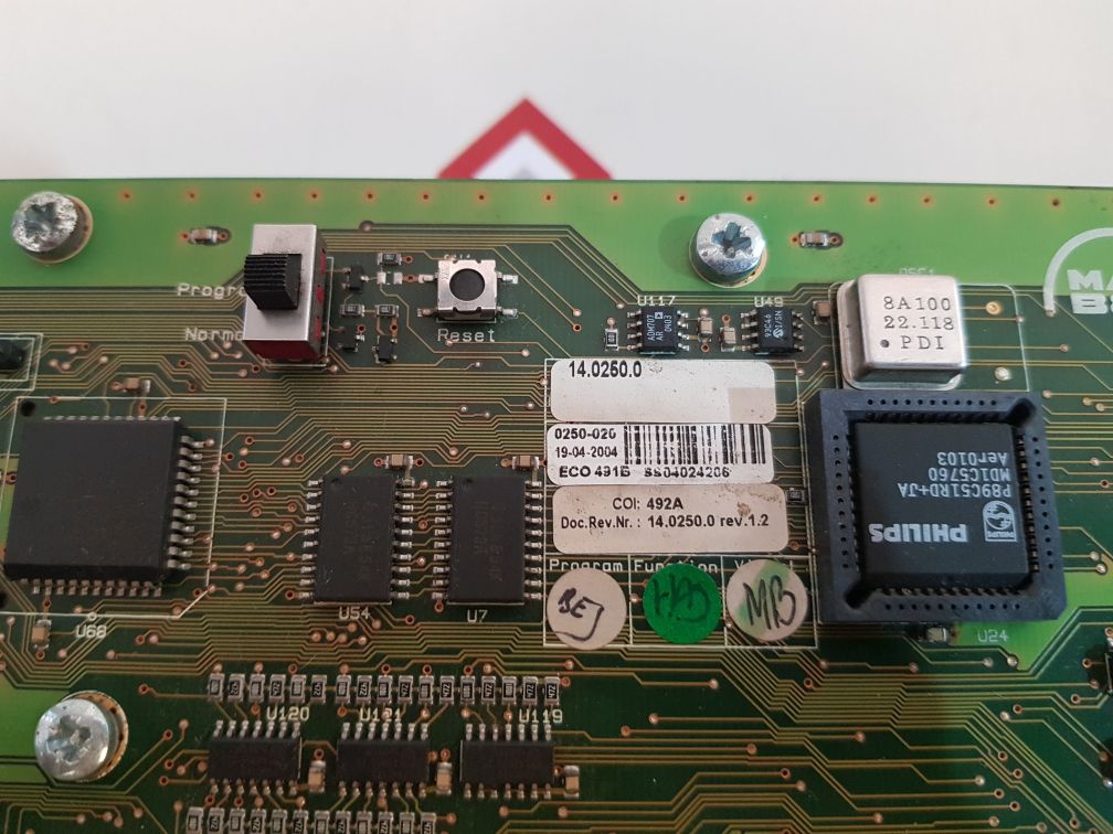 Man B&W Backup Control Unit 1211636-9 