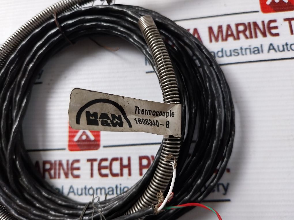 Man B&W 1606340-8 Thermocouple 1Xpt100 200°C
