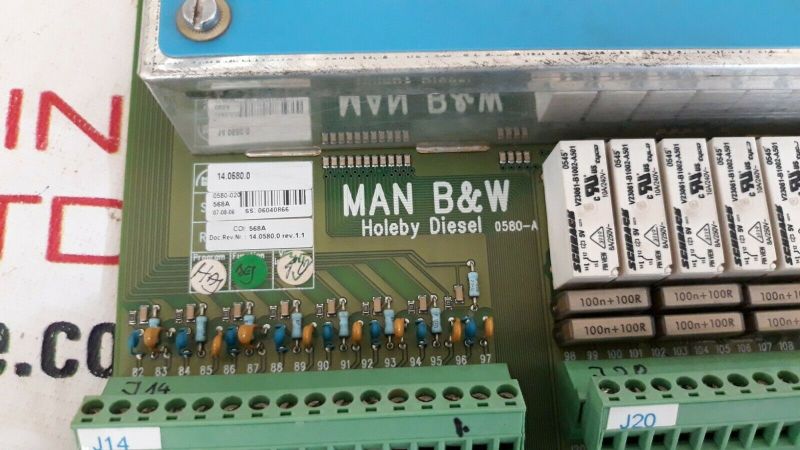 Man B&W 1698285-9 Base Module L27/38 Rev.1.1