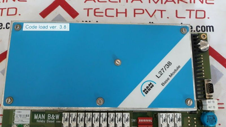 Man B&W 1698285-9 Base Module L27/38 Rev.1.1