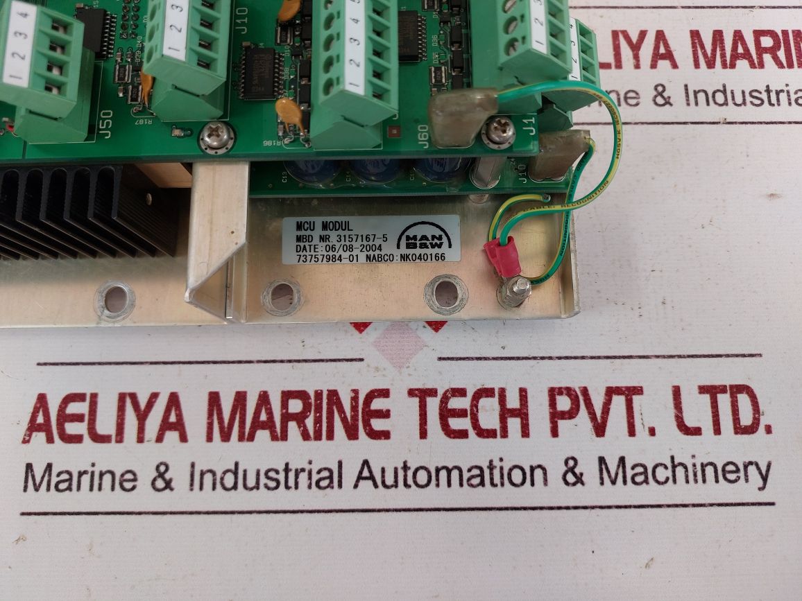 Man B&W 3157167-5 Mcu Modul Free Shipping By Express