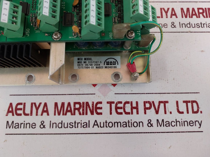 Man B&W 3157167-5 Mcu Modul Free Shipping By Express