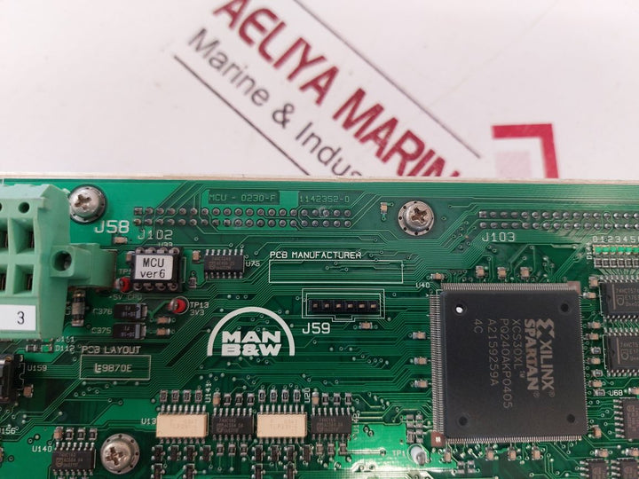 Man B&W 3157167-5 Mcu Modul Free Shipping By Express