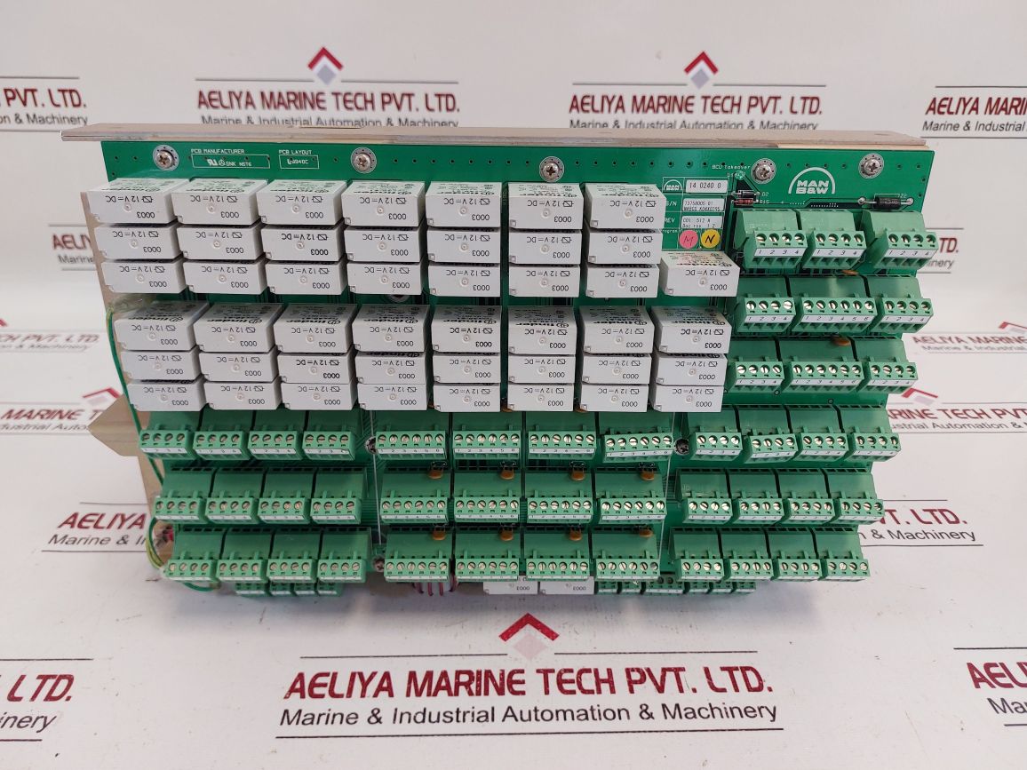 Man B&W 3157168-7 Switch Board Module 73757986-01