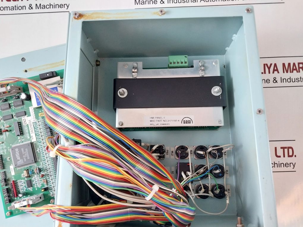 Man B&W 3171197-4 Hmi Panel Marine Engine Controller Indicator
