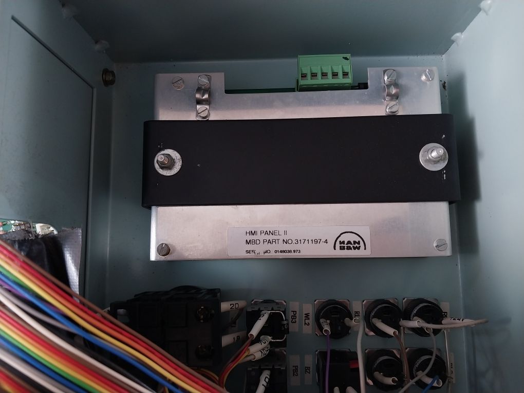Man B&W 3171197-4 Hmi Panel Marine Engine Controller Indicator