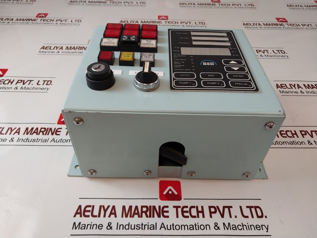 Man B&W 3171197-4 Hmi Panel Marine Engine Controller Indicator