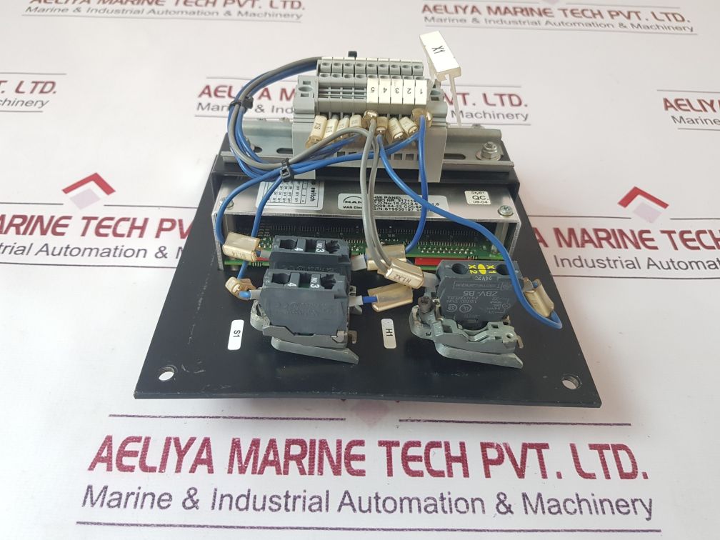 Man B&W 3171197-4 Hmi Panel Rev. 1.6
