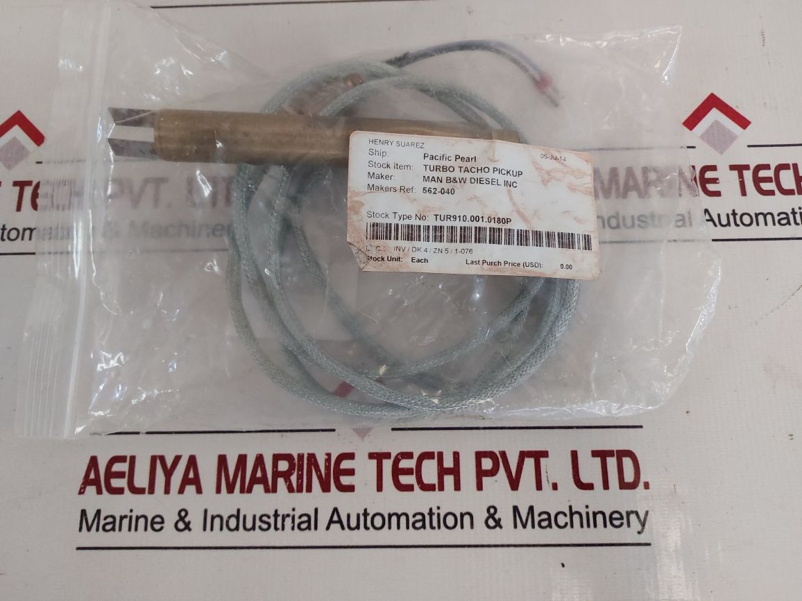 Man B&W 562-040 Turbo Tacho Pickup 645764
