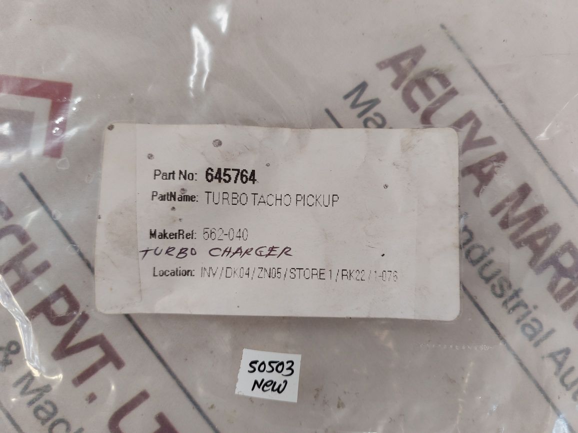 Man B&W 562-040 Turbo Tacho Pickup 645764