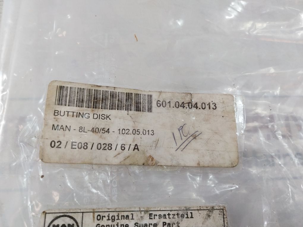 Man B&W 8L 40/54 Butting Disk/Ring