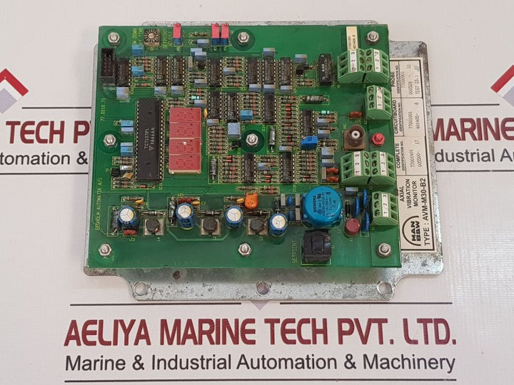 Man B&W Avm-m30-b2 Axial Vibration Monitor