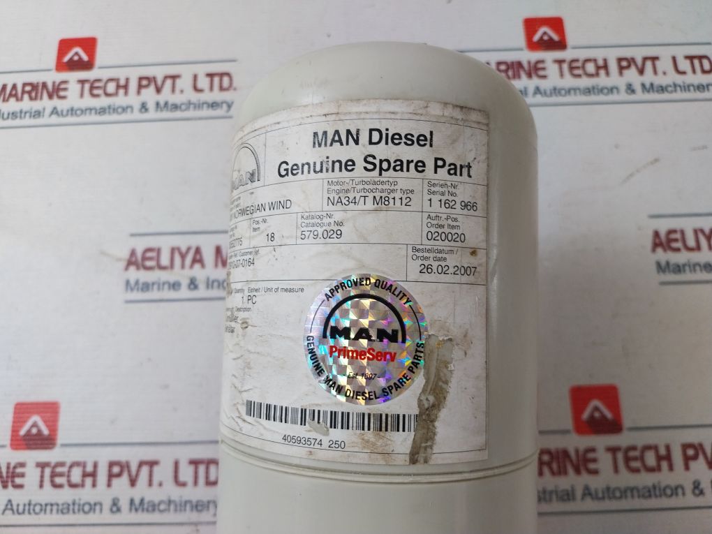 Man Diesel 8L-40/54 Container