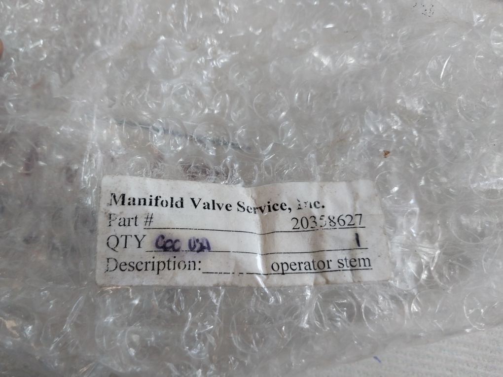 Manifold 20358627 Swage Stud Thread Terminal With Nut