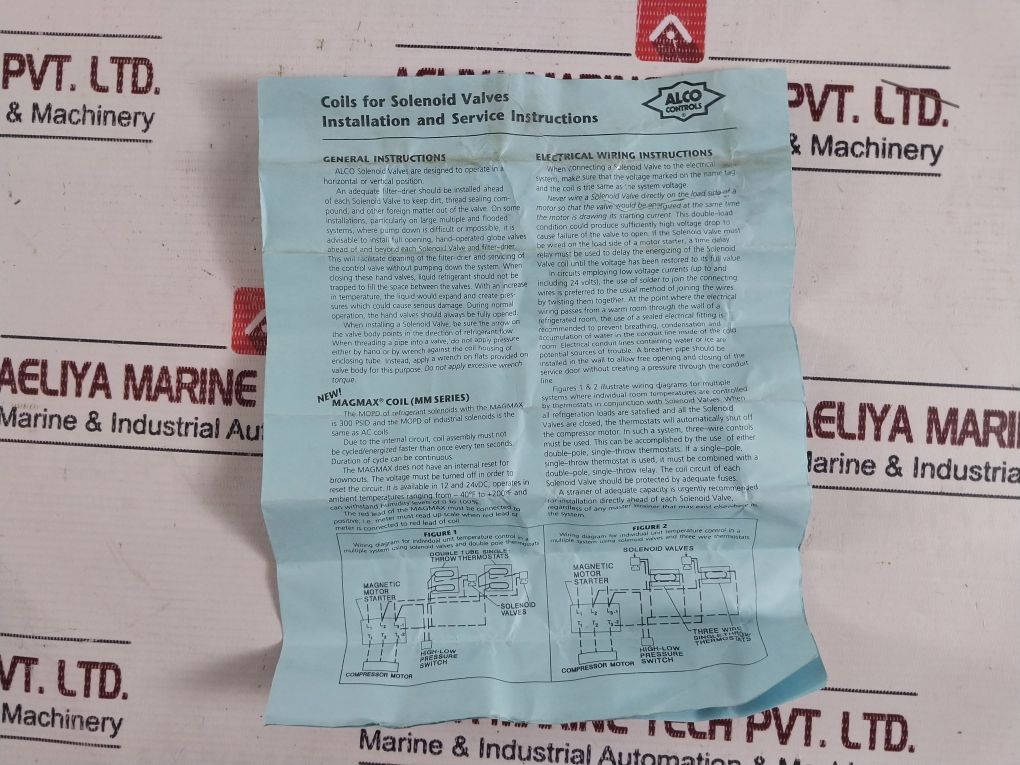 Manitowoc 24-0448-3 Coil For Solenoid Valve