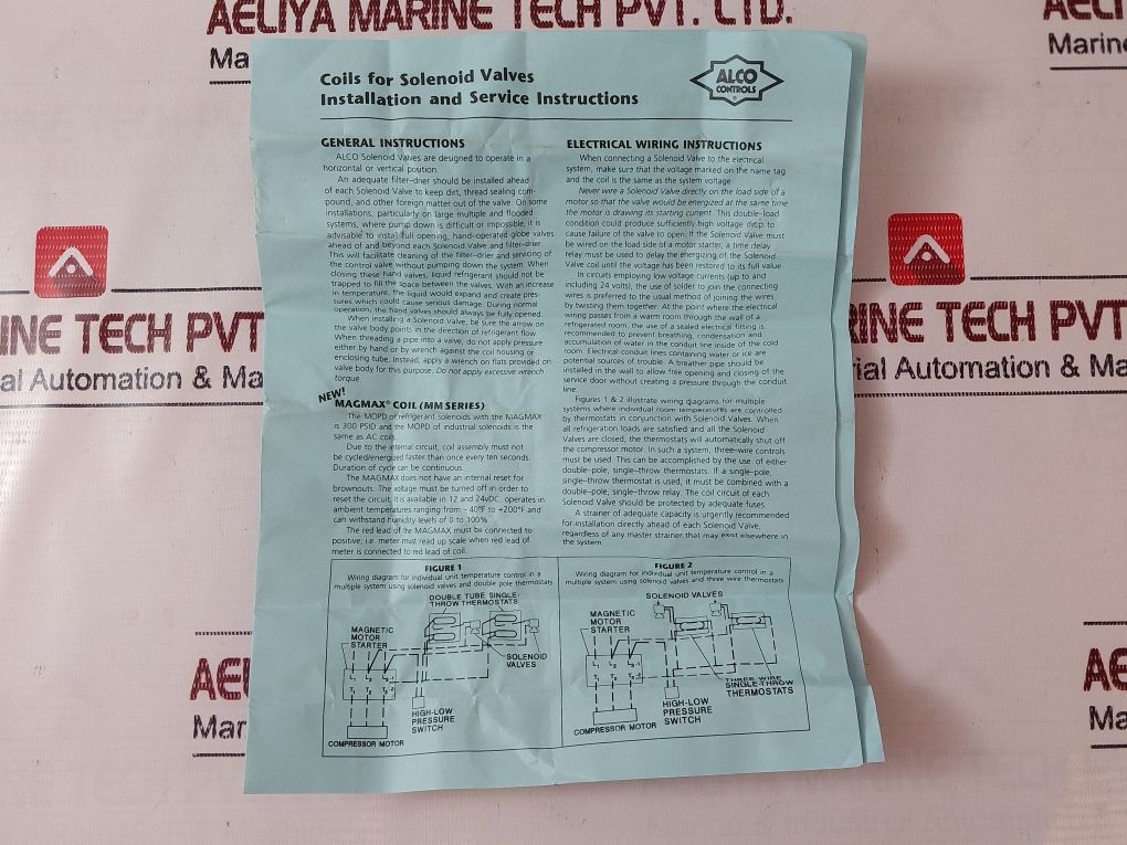 Manitowoc 24-0448-3 Coil For Solenoid Valve Gs-2136-1