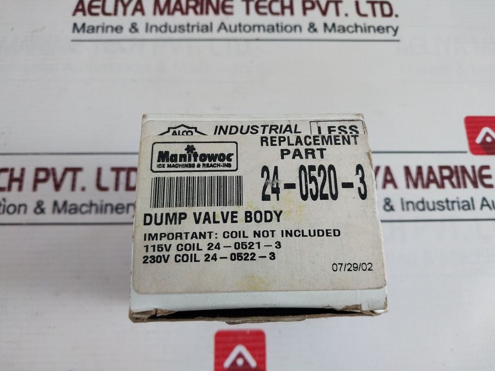 Manitowoc 24-0520-3 Dump Valve Body