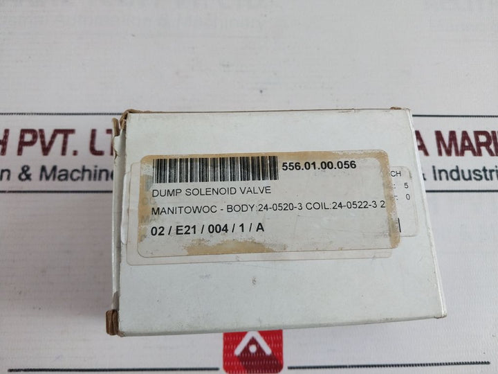 Manitowoc 24-0520-3 Dump Valve Body