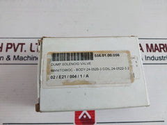 Manitowoc 24-0520-3 Dump Valve Body