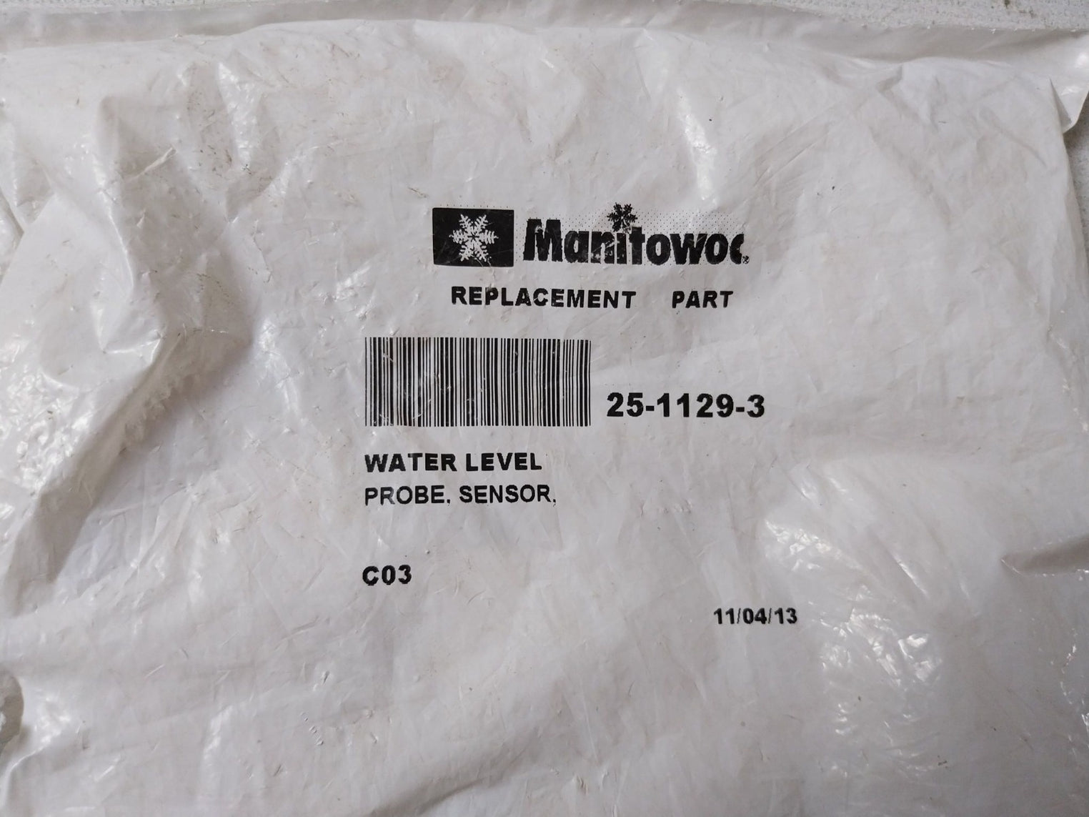 Manitowoc 25-1129-3 Water Level Probe