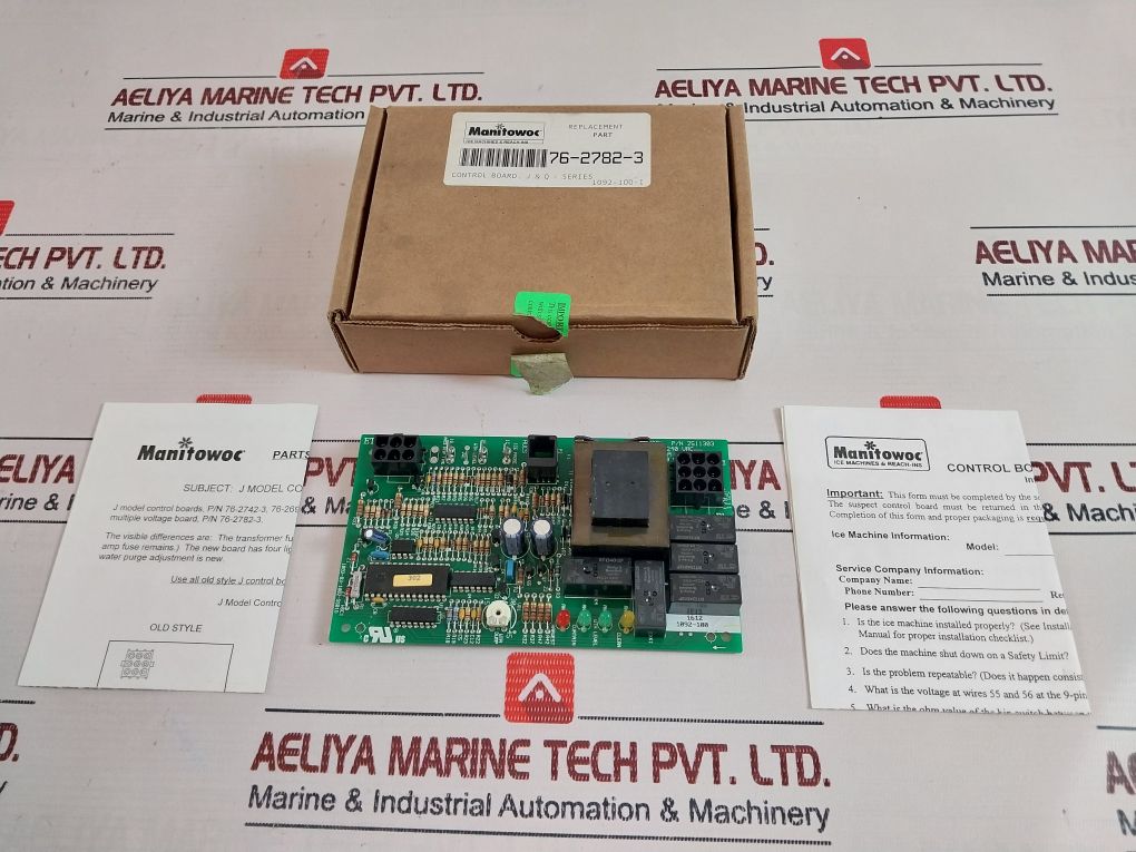Manitowoc 2511303 J Model Control Board Change