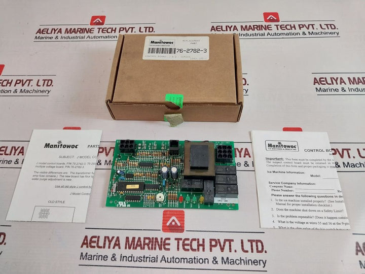 Manitowoc 2511303 J Model Control Board Change