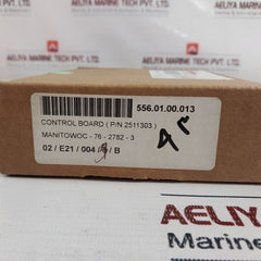 Manitowoc 2511303 J Model Control Board Change