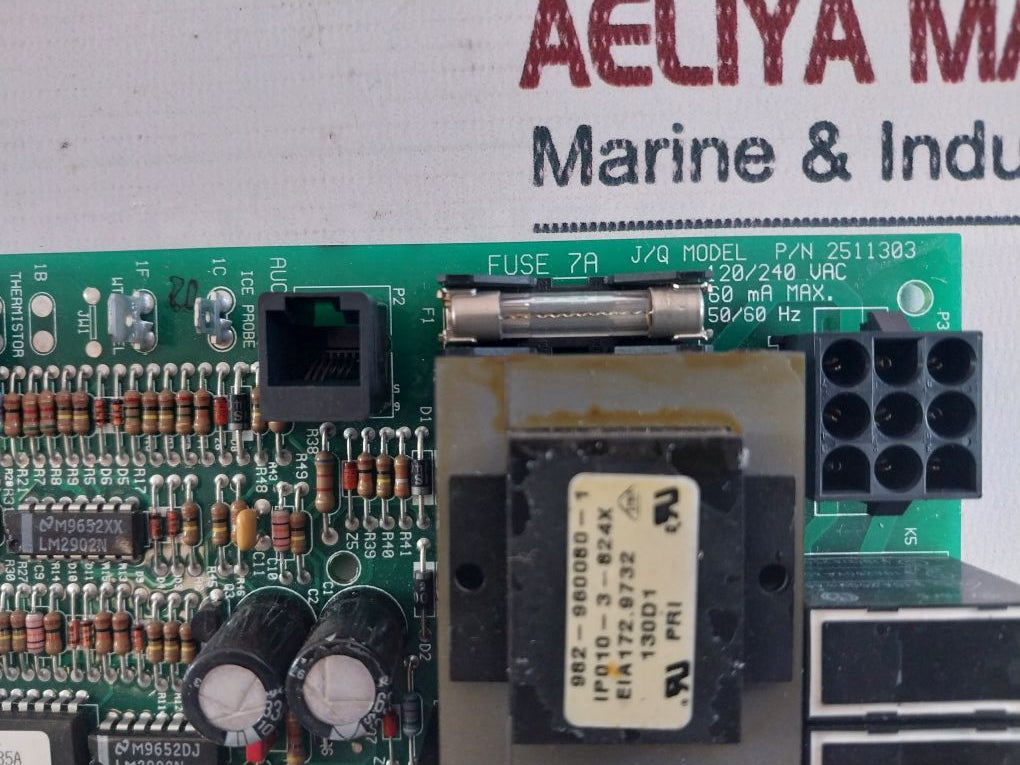 Manitowoc 2511303 J Model Control Board Change 9735A