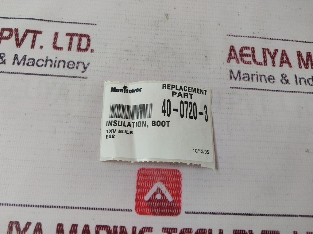 Manitowoc 40-0720-3 Insulation Boot