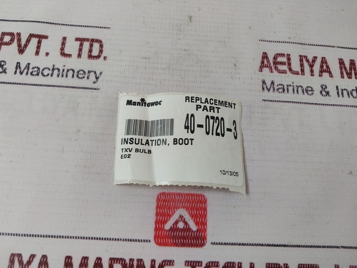 Manitowoc 40-0720-3 Insulation Boot