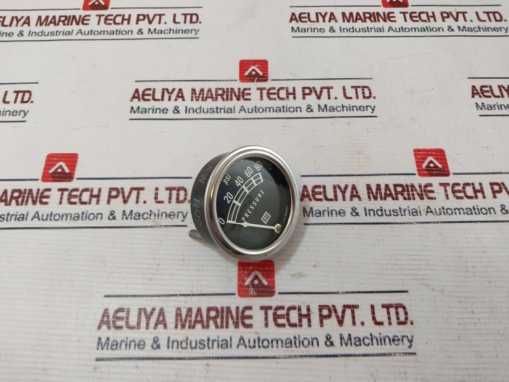 Manitowoc 4601130 Oil Pressure Gauge 0-80 Psi