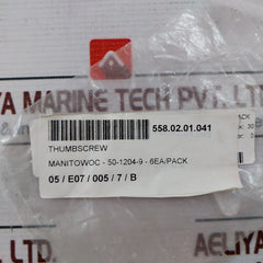 Manitowoc 50-1204-9 Thumbscrew 