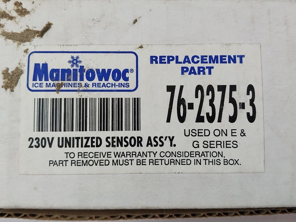 Manitowoc 76-2375-3 230V Unitized Sensor Assy 1059