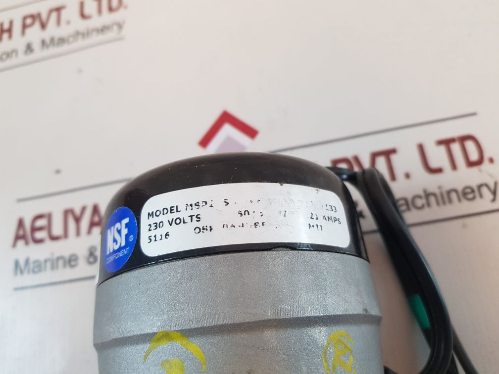 Manitowoc 82-5113-9 Water Pump Msp1