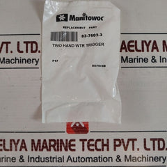 Manitowoc 83-7308-3 Water Valve Kit Model E2 24 Vac