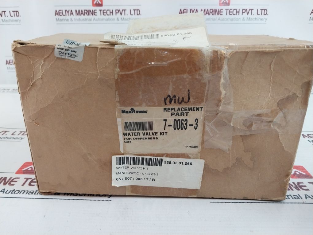 Manitowoc 83-7308-3 Water Valve Kit Model E2 24 Vac